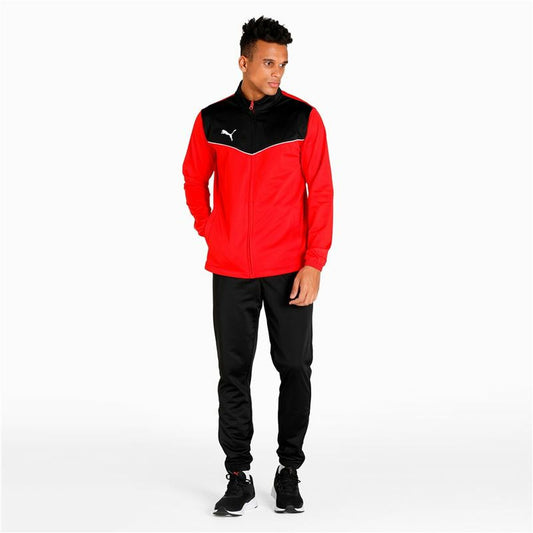 Tracksuit for Adults Puma Individualrise Track Black/Red