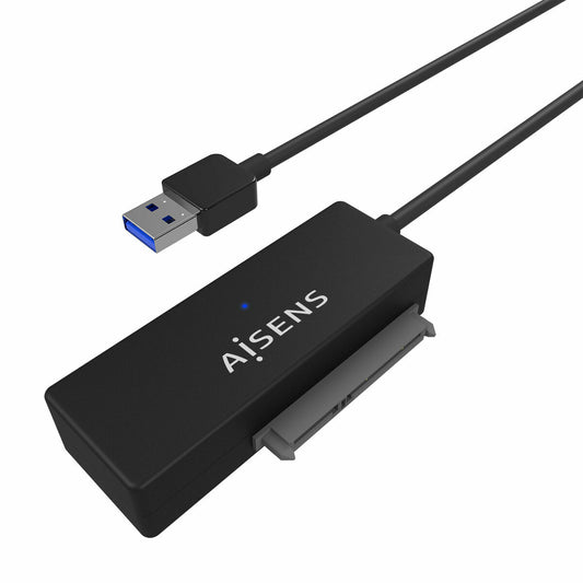 USB to SATA Hard Disk Adaptor Aisens ASE-35A01B Black