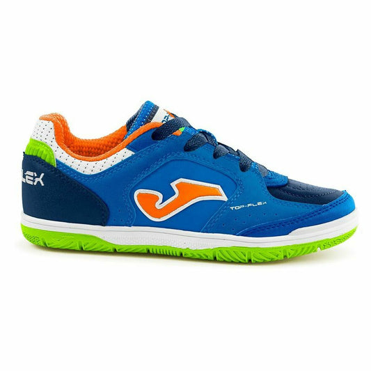 Children's Indoor Football Shoes Joma Sport Top Flex 22 Indoor Blue