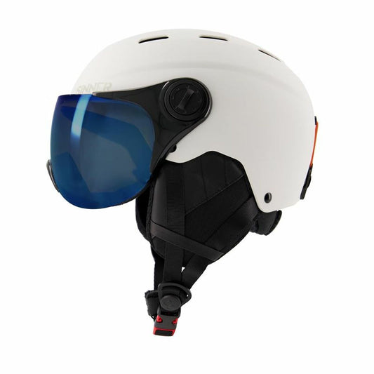 Ski Helmet Sinner Typhoon Visera White Unisex 50-54 cm