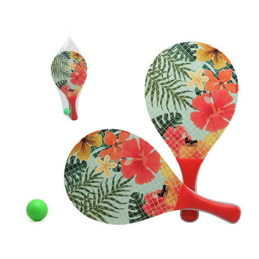 Racquet Set Flower de playa